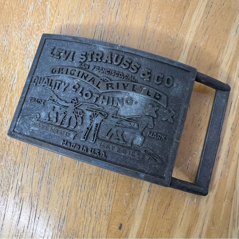 Vintage Levi Strauss & Co Belt Buckle